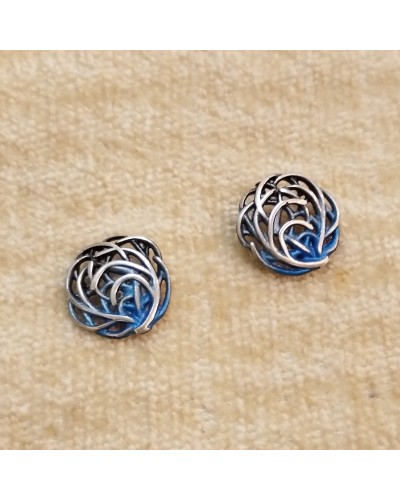 Pendiente redondo presión colección Kali