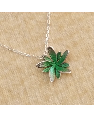 Colgante mediano flor colección Margot